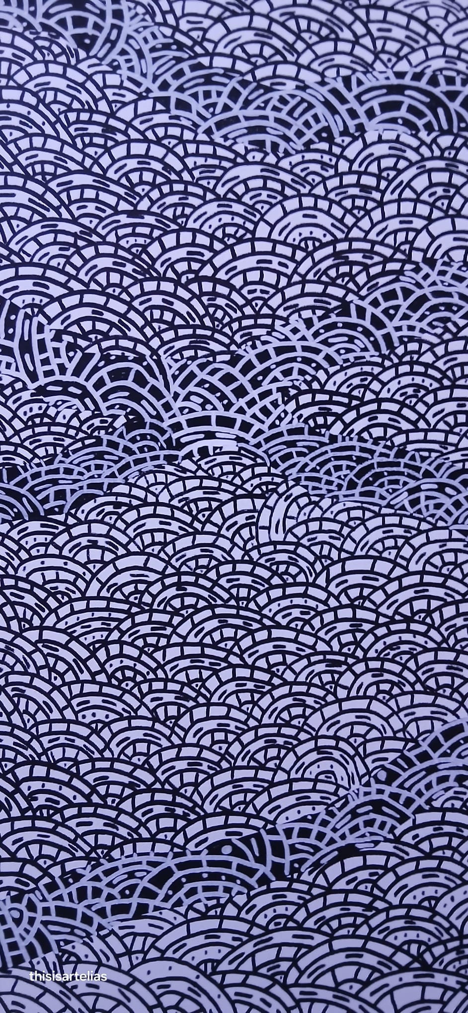 X-ray inspired artwork by Elias